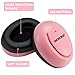 WORCBGIO Infant Ear Protection Headphones with Adjustable Elastic Headband&Comfortable White Muffs Baby Earmuff Helps Sleep Well & Reduce Noise (Donut,Pink