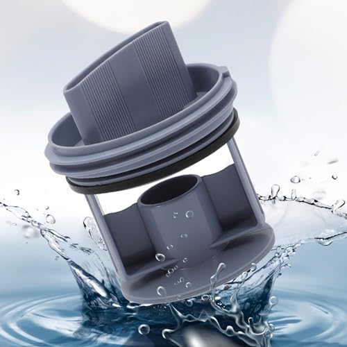 Konuooer Filtro para bomba de desagüe lavadora Compatible con Bosch Siemens Neff Balay Accesorios 00647920 647920