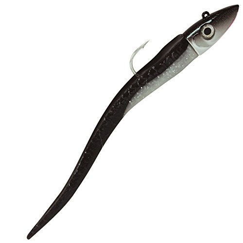 Hogy Twitcher + Jiggin 25cm Gummifisch black pearl, Gewicht:100g Cover