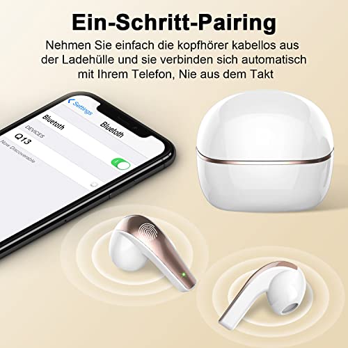 2023 Bluetooth Kopfhörer Kabellos, in Ear Kopfhörer Bluetooth 5.3 mit HD Mikrofon, 40H HiFi Stereo Noise Cancelling… - Image 7
