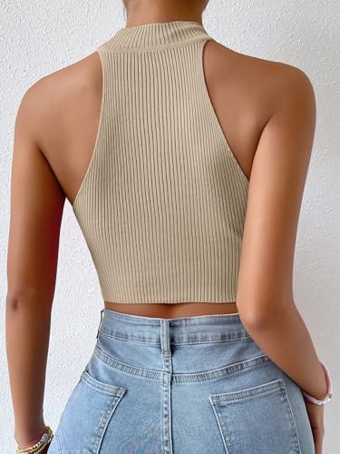 Womens Knit Top Solid Ribbed Knit Top Knitwear for Women2