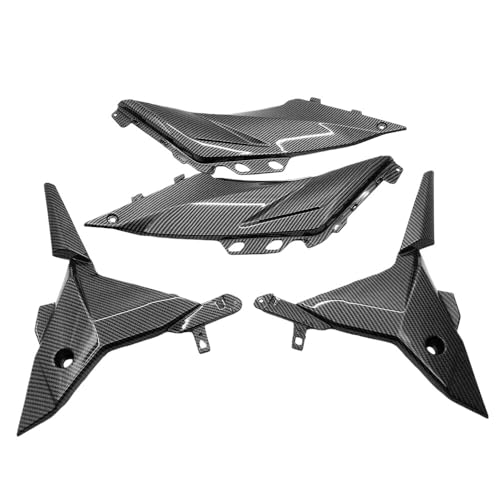 Carénage latéral GSX250R en carbone pour remplacer les plastiques ternes de selle