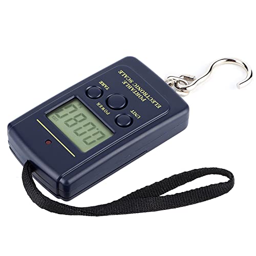 Alvinlite Electronic Scale, Up to 40Kg Hanging Scale with Durable Hanging Rope Large Screen Display Precision Scale