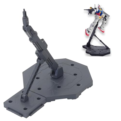 Image of Model Kit Action Base, Display Stand for Action Figures, Multi-Scale Model Kit Support with Adjustable Angles, Portable Exhibition Stand for Anime Collectors, One Piece Unit