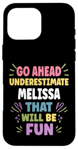 MELISSA Personalized Women's Gift Custom MELISSA �X�}�z�P�[�X iPhone 16 Pro Max �p