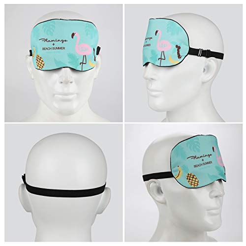 MWOOT 6 Pezzi Mascherina per Dormire per Ragazze e...