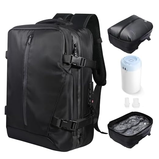 EasySpeed Travel Vacuum Backpack with Pump