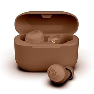 JLab Go Air Pop+ Tones True Wireless Earbuds, in Ear Headphones, Bluetooth Earphones, 35H Playtime Ear Buds, Bluetooth Earbuds with Microphone, USB-C Charging Case, Dual Connect, EQ3 Sound, (1615 C)