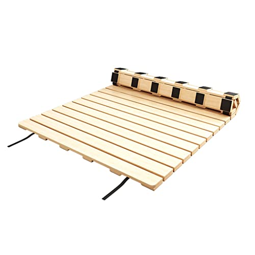 Wooden Bed Slats Replacement, Beech Wooden Thicken Solid Wood Bed Frame, Folding Moisture-Proof Bed Waist Protector Board (Size : 180X200Cm) #TOP19