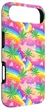 Girly Weed Phone Case | Rainbow Psychedelic 420 Case for iPhone Air