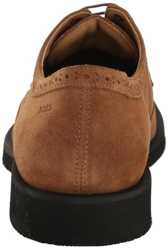 Image of BOSS Men's Baird Suede Leather Derby Shoe
