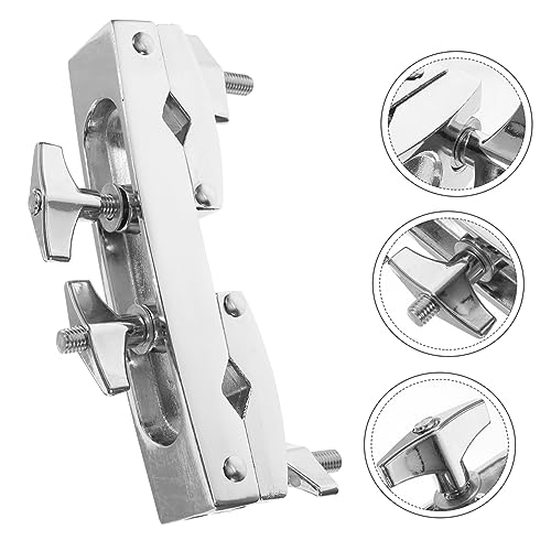 Soporte para Campana de Tambor Clip para Instrumento Musical Drum Metal Clip miniatura 4