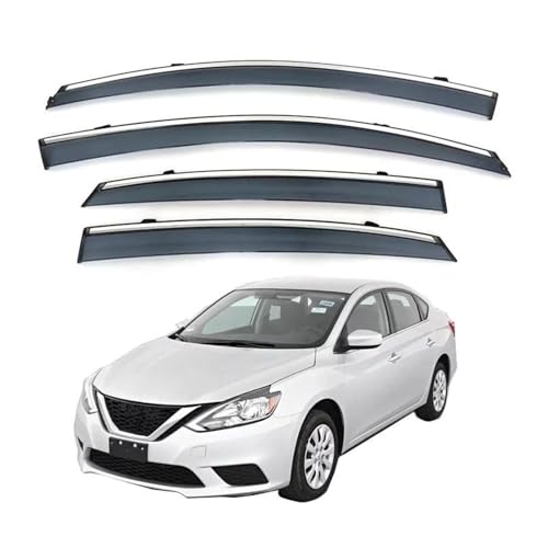 Pare-pluie déflecteur Nissan Sentra pour rouler les fenêtres entrouvertes sous la pluie