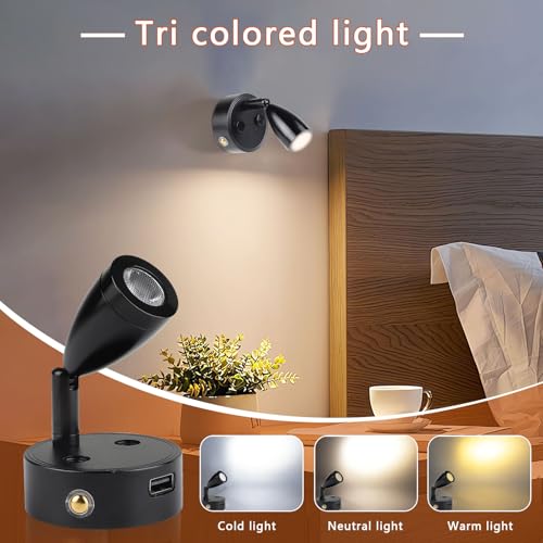 Lampe 12v led camping car avec interrupteur tactile réglable - 6