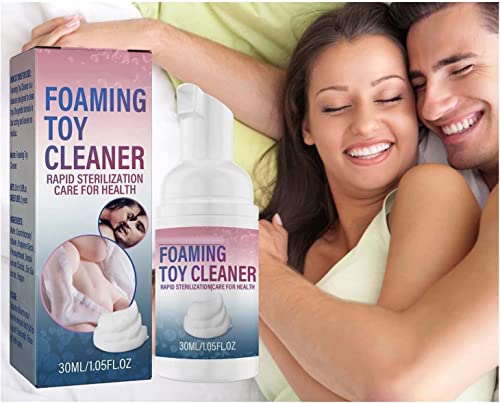 All Natural Formula Foaming Adult Toy Cleaner 30ml (2pcs)