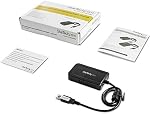 StarTech.com USB2VGAE3 USB à VGA Adaptateur multi moniteur de carte vidéo externe, 1920 x 1200, USB à VGA Carte graphique externe: Convertisseur pour moniteur, Windows seulement, Carte vidéo supplémentaire