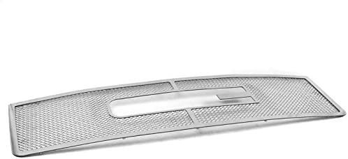 For 2007-2013 GMC Sierra 1500 New Body Style Front Upper Stainless Steel Mesh Grille - Logo Show