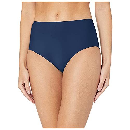 Bikini pour femme à grandes seins - Tankini haut pour femme avec armatures - Bas de bikini taille haute - Maillot de bain sexy monokini 2 pièces avec jambes - Vêtement de sport triangle, Marine, S Cover