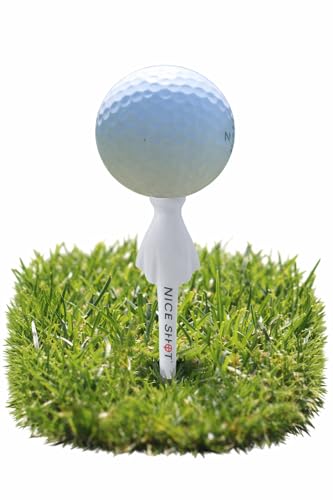 Nice Shot Patented Design Golf Tees - Express Yourself -