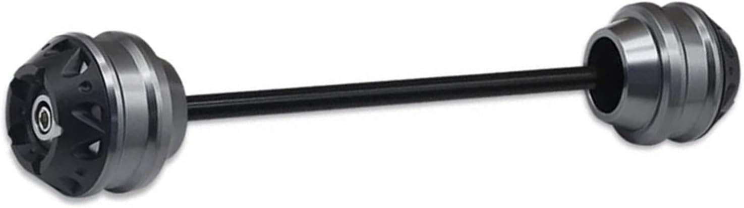 Motorcycle Wheel Protector Motorcycle Accessories Front Rear Wheel Axle Fork Crash Slider for Ducati Panigale 1299 S 2016-2017(Front Black)