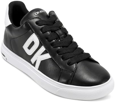 DKNY,Women's Shoes,Abeni - LACE UP SNEA,Black/White,35.5