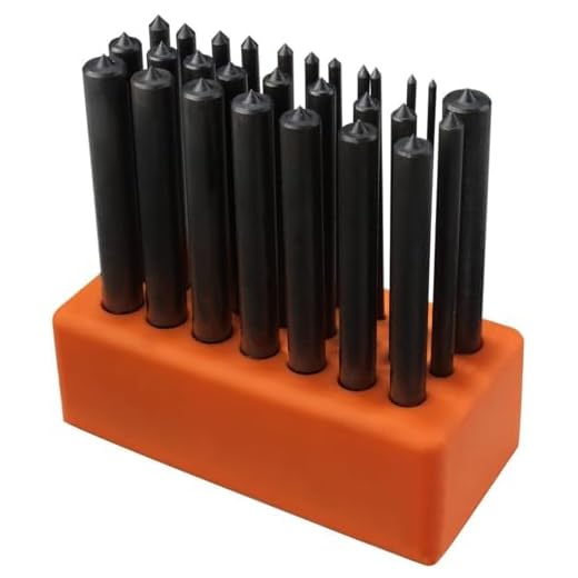 Neiko 02621A Transfer Punch Set, 28 Piece, Heat Treated Alloy Steel, 3/32" - 1/2"