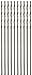 SE 8266HDB #66 10 Piece Twist Drill Bit Set