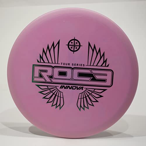 Innova Roc3 (Color Glow KC Pro) Tour Series Midrange Golf Disc, Pick Weight/Color [Stamp & Exact Color May Vary] Pink 170-172 Grams