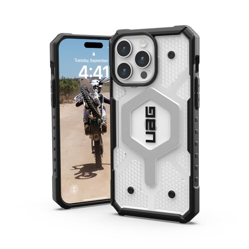 URBAN ARMOR GEAR iPhone 15 Pro Max 2023�Ή��ϏՌ��P�[�X PATHFINDER MagSafe�Ή� �A�C�X �y���{���K�㗝�X�i�z UAG-IPH23LA-MS-IC