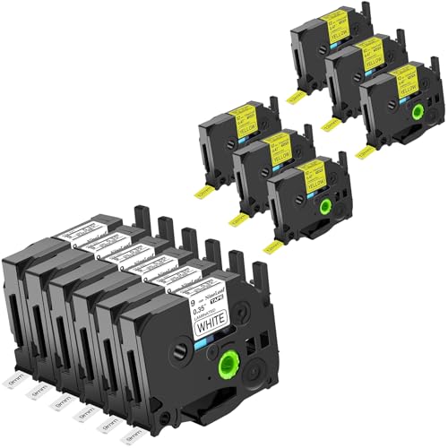Ruban TZe-221 TZe-631 anti-effacement pour imprimante Brother PT-H110