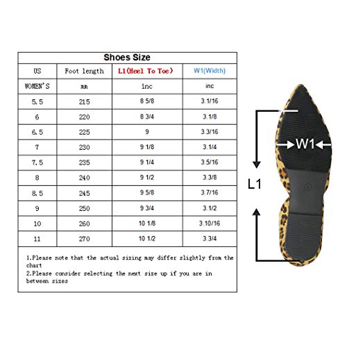 Women's Ballet Flat D'Orsay Comfort Light Pointed Toe Slip On Casual Shoes - Image 4