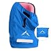 Himal Car Seat Travel Bag - Excellent Gate Check Bag for Airport, Easy Carry with Shoulder Strap and Waist Strap, Protects Universal Child's Car Seat for Travel, Blue