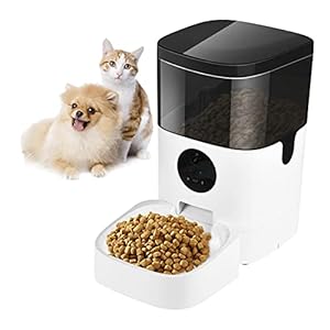 Automatische voerbak voor huisdieren, automatische voerbak voor katten met camera Slimme voerbak voor hondenkatten