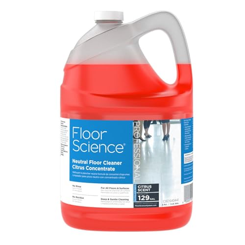 Diversey Floor Science CBD540441 Professional Neutral Floor Cleaner, Deep &