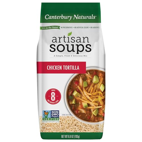 Canterbury Naturals Artisan Soup Mix, Chicken Tortilla Soup Mix, Non-GMO,