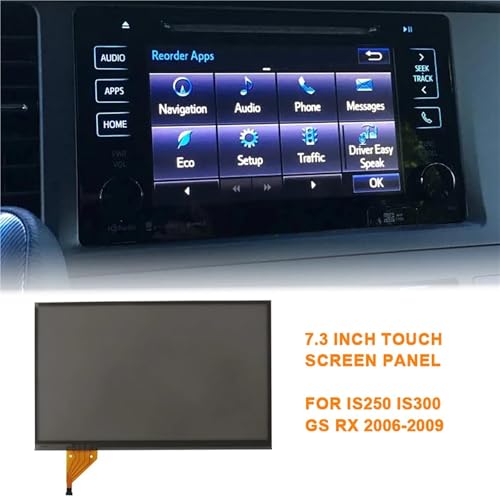 Monitor de pantalla LCD para sustitución en panel de instrumentos Lexus 4