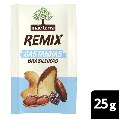 Mãe Terra Mix De Castanhas Remix Castanhas Brasileiras 25G