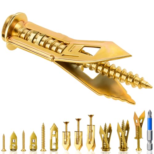 Heavy Duty Self Drilling Drywall Anchor Kit (81 PCS)