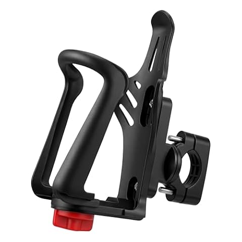 Hahorpa Regulowany uchwyt na bidon rowerowy na butelki 48-71 mm (czarny)
