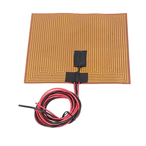 ViaGasaFamido 200mmx200mm PI Heating Elements Film 150℃ Flexible and Ultra Thin PI Heating Film 3D Printer Hot Bed Acces