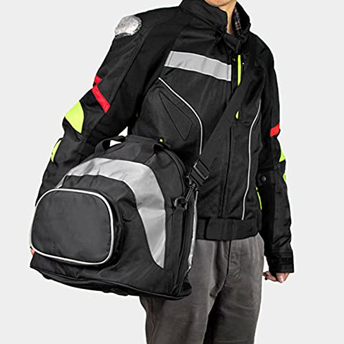Mochila para Capacete de Motocicleta Bagagem Portátil à Prova D'água para Atividades Ao Ar Livre Ci