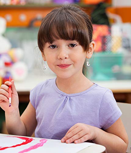Dreamscape Delights: Hypoallergenic 33-Piece Earrings for Girls - Cute Animal Earrings for Teens, Birthday Gifts2