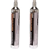 Advanced Reliable Non-Refillable AC-90-2 Pellet Replacement CO2 90 Grams Airgun Cartridge, Pack of 2