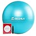 REEHUT Gymnastikball Sitzball Yoga Ball Pilates Ball Fitnessball Anti-Burst inkl Pumpe mit Belastbarkeit bis zu 500kg Core-Training Fitness…