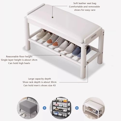 Armoire de rangement à chaussures gain de place pour placards minces - 4