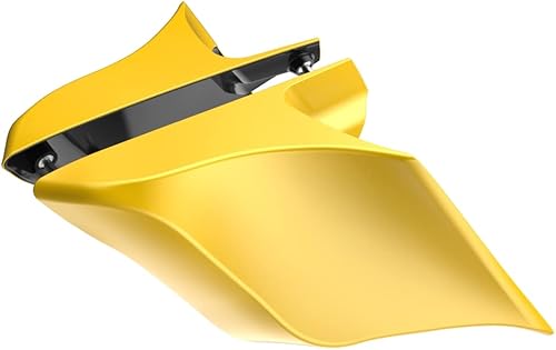 Miniatura 205 de Advanblack Barracuda - Cubiertas laterales estiradas plateadas (brillantes), paneles extendidos para Harley Touring Street Glide Road Glide Electra