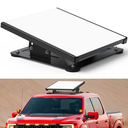 Starlink Mini Car Roof Mount, Starlink Mini Magnetic Mount for Car Roof, RV, Truck, Van, Boat, Adjustable Magnetic Mounting Kit, Starlink Mini Accessories, - Aerospace Grade Metal, Roof Rack Black