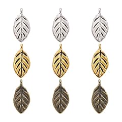 Mixed Color, Leaf, 16x8x1mm