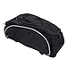RiToEasysports Bike Rack Bag Cycle Storage Bag 600D Polyester Reflective Trim U Shaped 2 Way Zipper with Elastic Cord for Outdoor Sports (All Black)