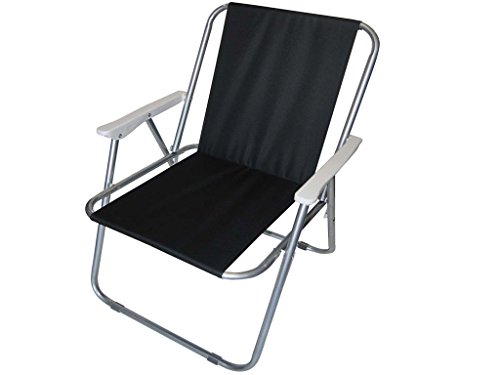 Preisvergleich Produktbild Redwood zusammenklappbar Camp Stuhl schwarz